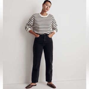 Madewell (Re)sponsible Cashmere Relaxed Sweater in Stripe NH382